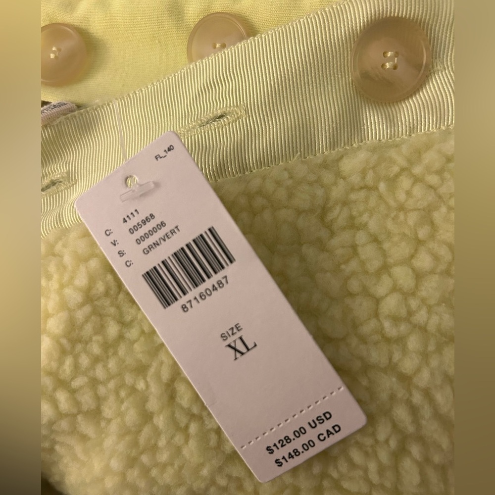 NWT Porridge Quinn Sherpa Fleece Hoodie (Anthropologie) - Picture 5 of 5